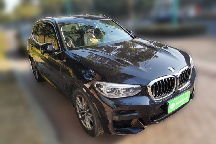 Used BMW X3 2021 xDrive25i M Sport Package Front Right 45 Deg