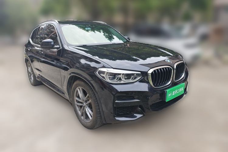Used BMW X3 2021 xDrive28i M Sport Package Front Right 45 Deg