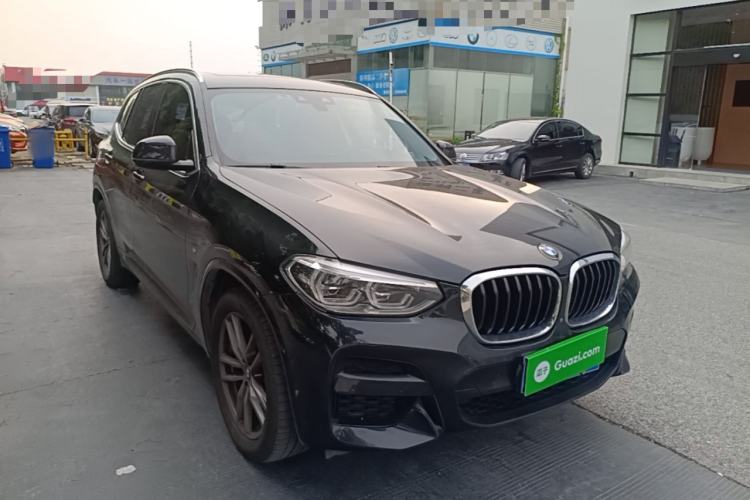 Used BMW X3 2021 xDrive28i M Sport Package Front Right 45 Deg