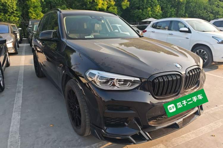 Used BMW X3 2021 xDrive25i M Sport Package Front Right 45 Deg