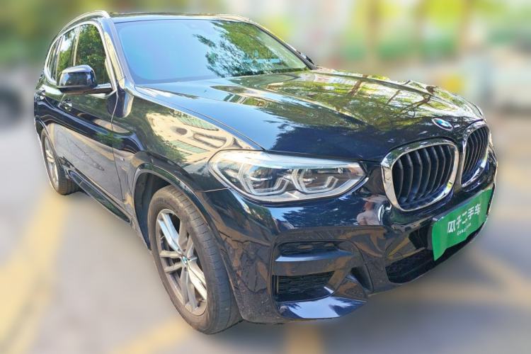 Used BMW X3 2021 xDrive28i M Sport Package Front Right 45 Deg