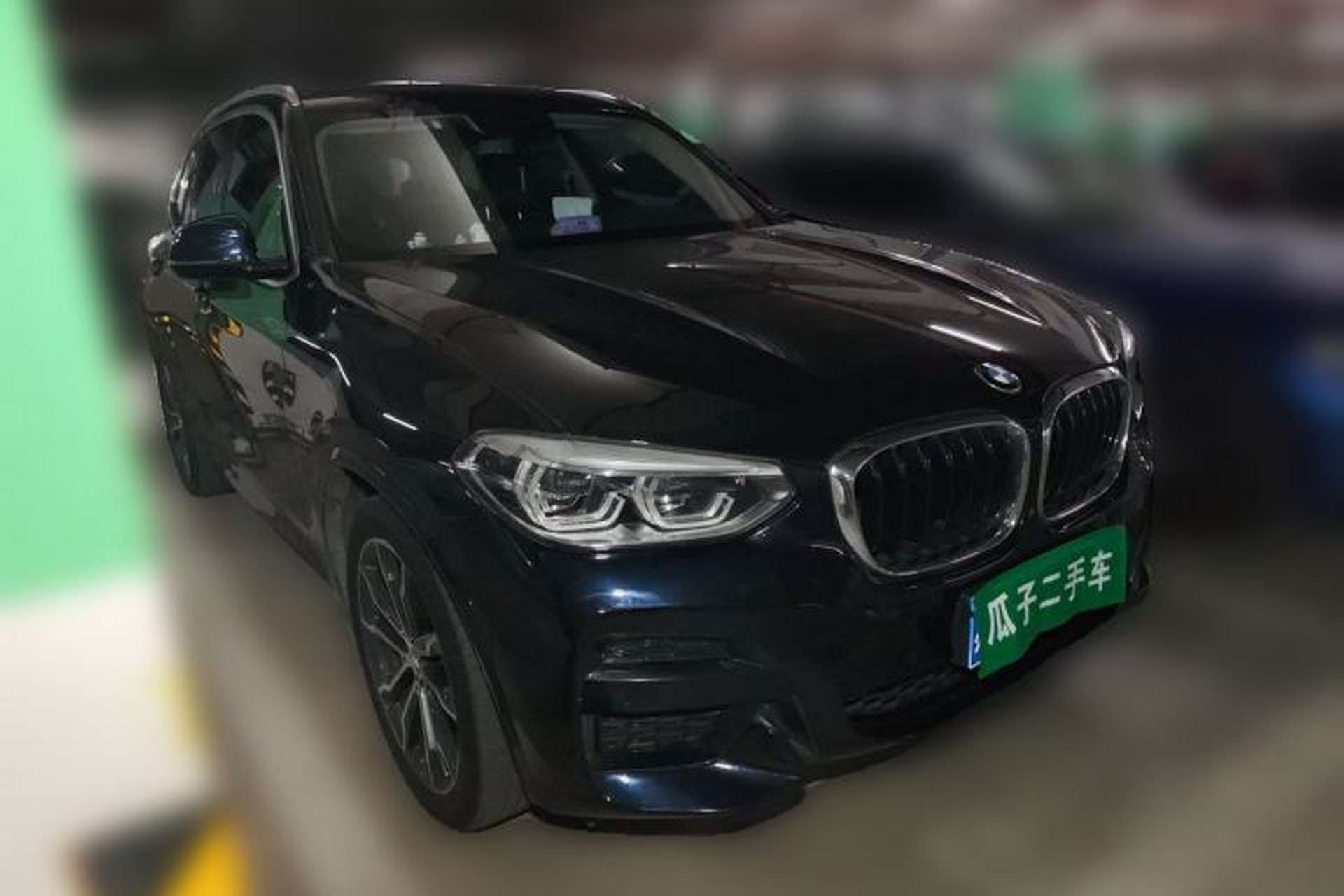 Used BMW X3 2021 xDrive30i Luxury Model with M Sport Package Front Right 45 Deg