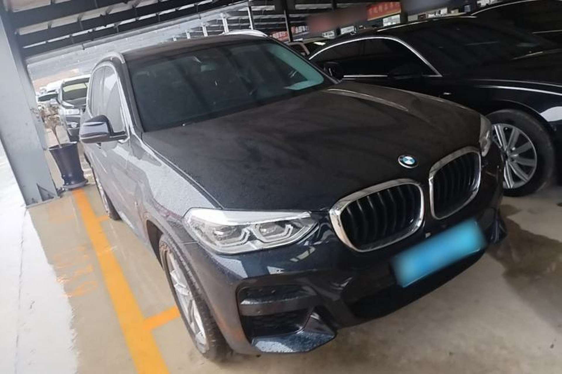 Used BMW X3 2021 xDrive25i M Sport Package Front Right 45 Deg