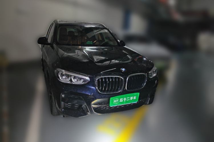 Used BMW X3 2021 xDrive30i Luxury Model with M Sport Package Front Right 45 Deg