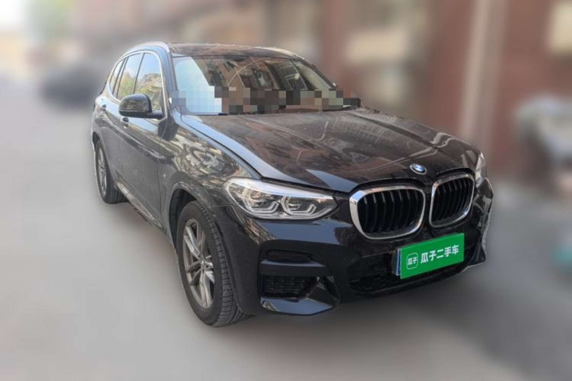 Used BMW X3 2021 xDrive25i M Sport Package Front Right 45 Deg