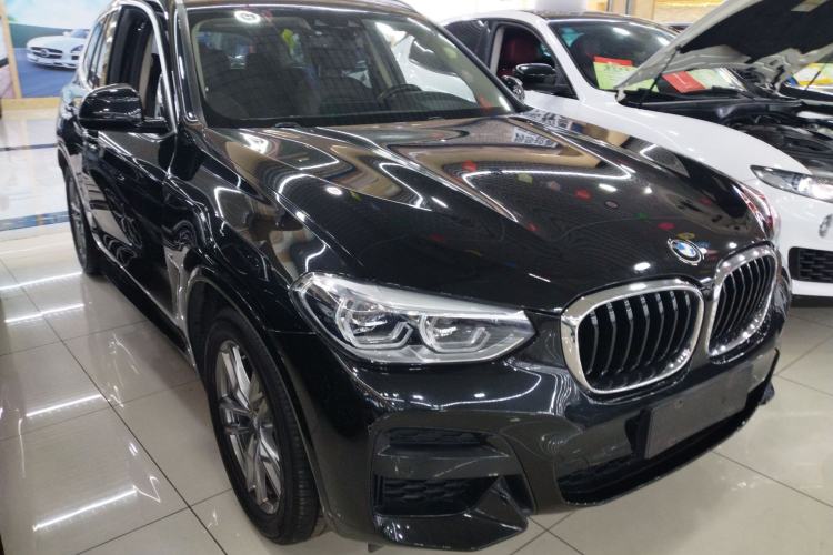 Used BMW X3 2021 Restyled xDrive25i M Sport Package Front Right 45 Deg