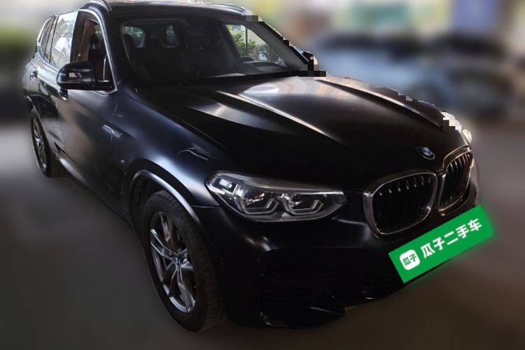 Used BMW X3 2021 xDrive28i M Sport Package Front Right 45 Deg