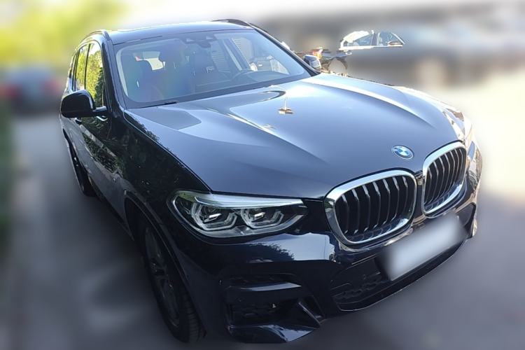 Used BMW X3 2021 xDrive28i M Sport Package Front Right 45 Deg