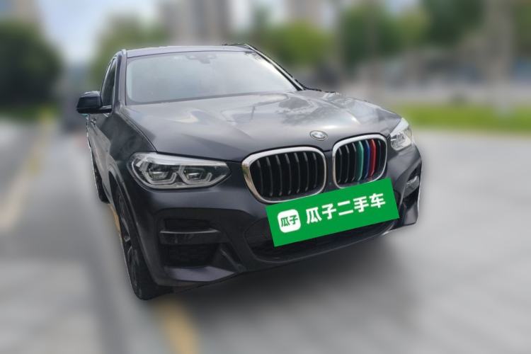 Used BMW X3 2021 xDrive30i Luxury Model with M Sport Package Front Right 45 Deg