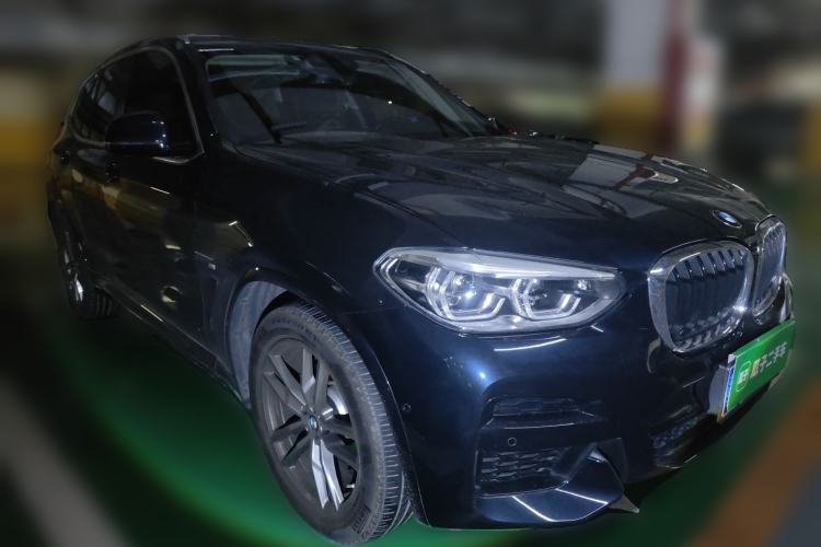 Used BMW X3 2021 xDrive25i M Sport Package Front Right 45 Deg