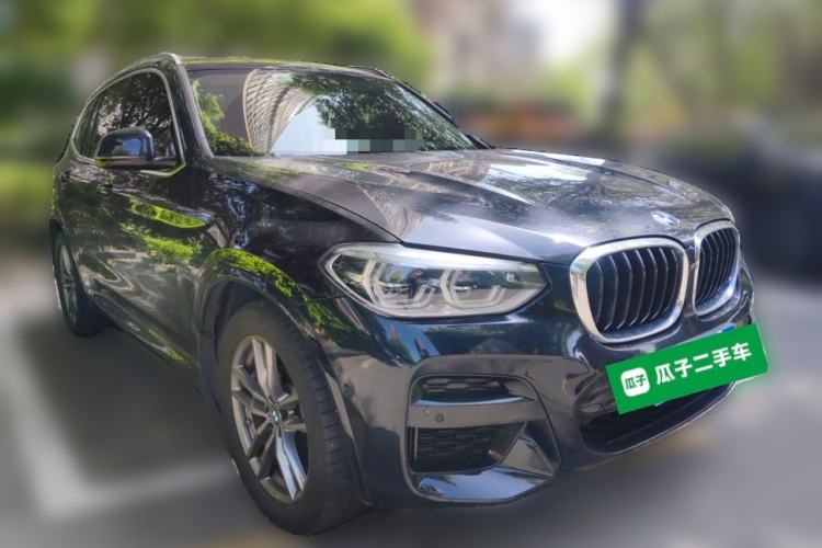 Used BMW X3 2021 xDrive28i M Sport Package Front Right 45 Deg