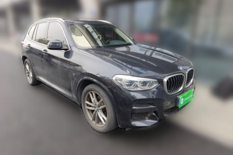 Used BMW X3 2021 xDrive25i M Sport Package Front Right 45 Deg