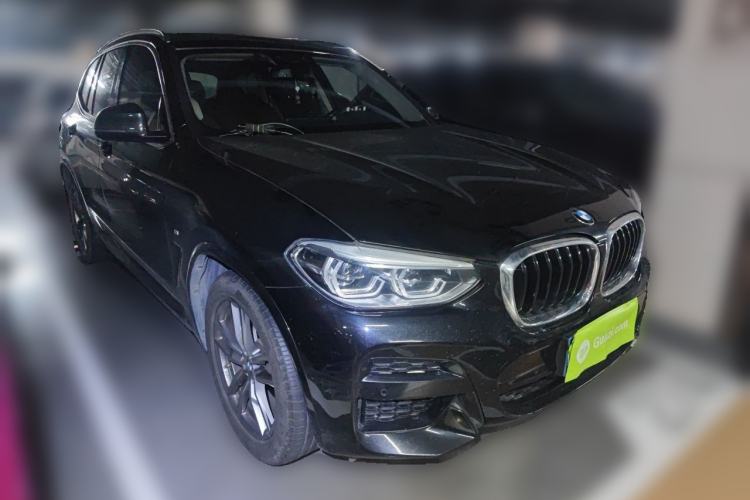 Used BMW X3 2021 xDrive25i M Sport Package Front Right 45 Deg