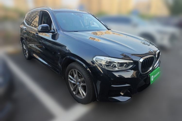 Used BMW X3 2021 xDrive25i M Sport Package Front Right 45 Deg
