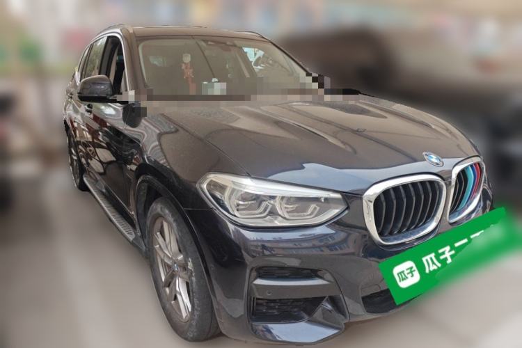 Used BMW X3 2021 xDrive25i M Sport Package Front Right 45 Deg