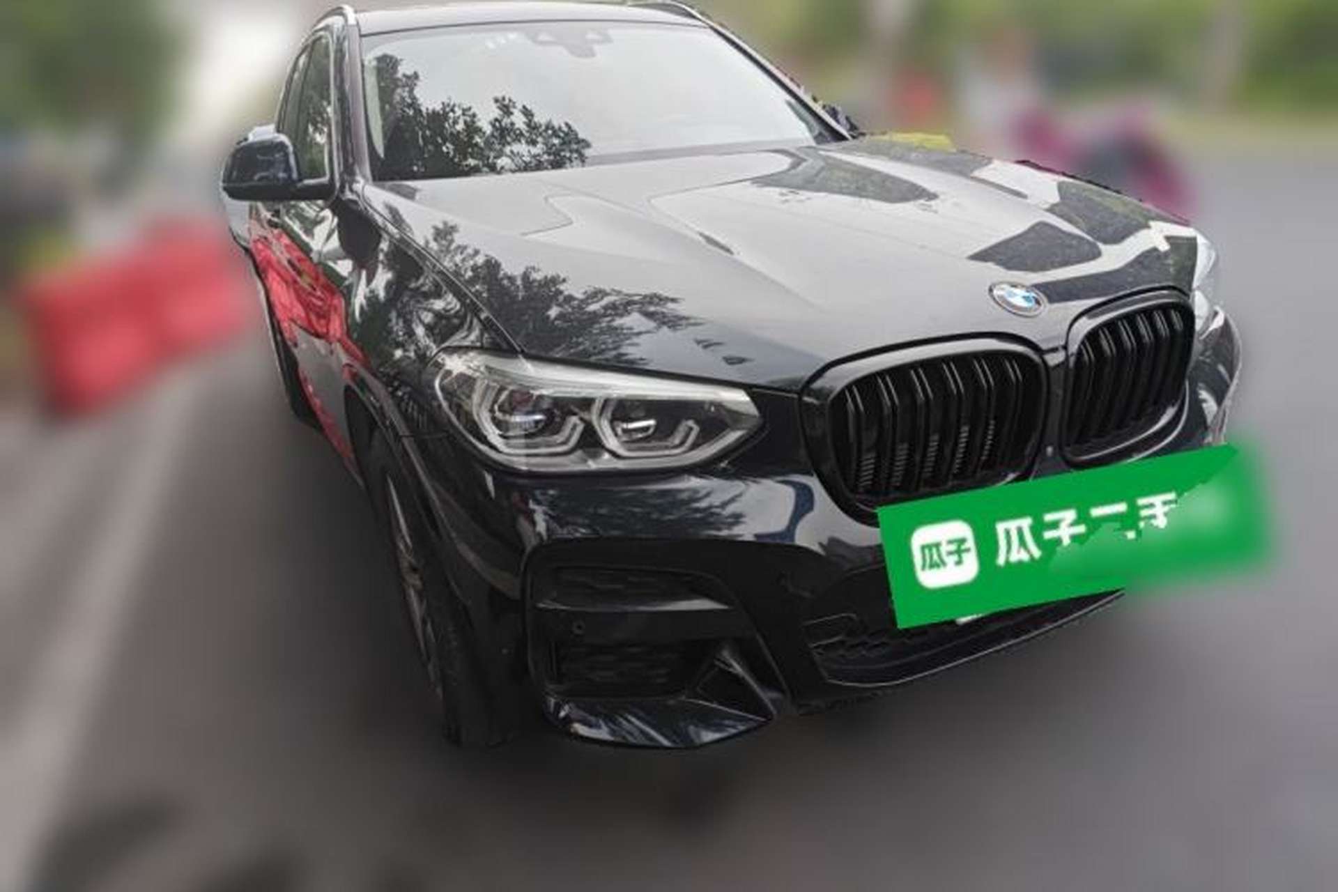 Used BMW X3 2021 xDrive25i M Sport Package Front Right 45 Deg