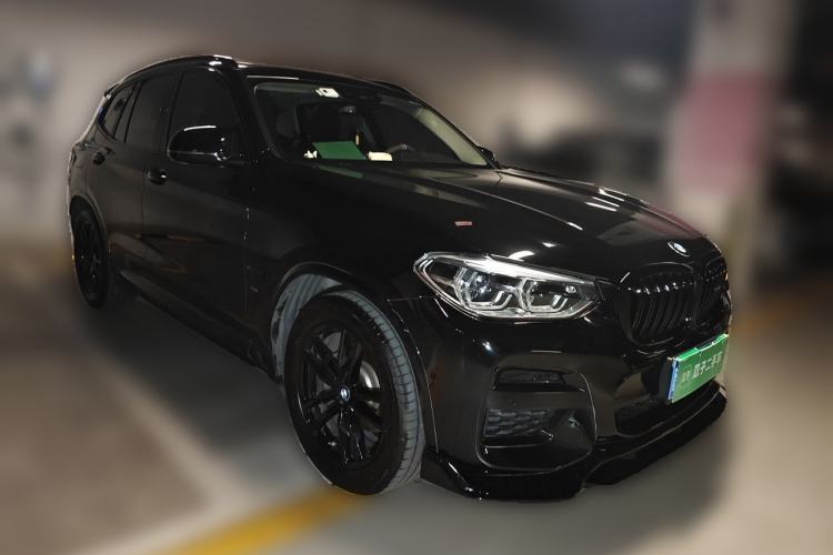 Used BMW X3 2021 xDrive28i M Sport Package Front Right 45 Deg