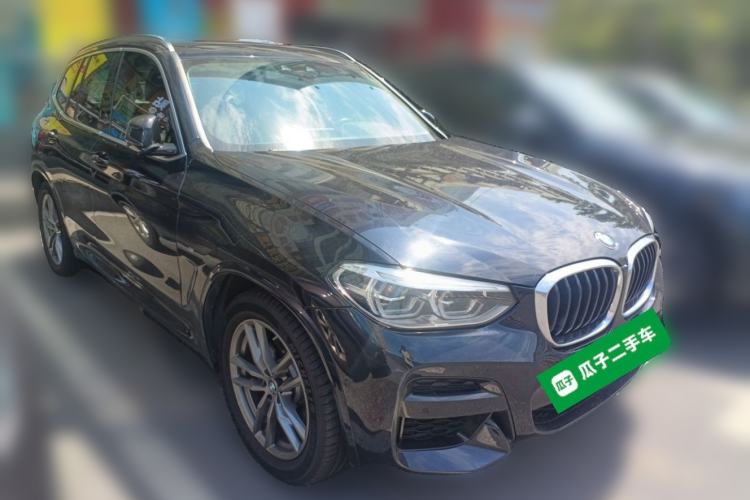 Used BMW X3 2021 xDrive28i M Sport Package Front Right 45 Deg