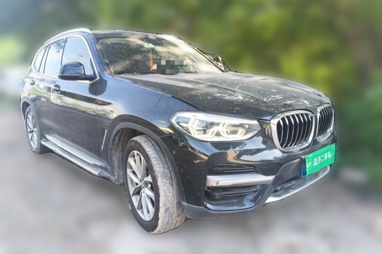 Used BMW X3 2021 xDrive25i Luxury Package Front Right 45 Deg