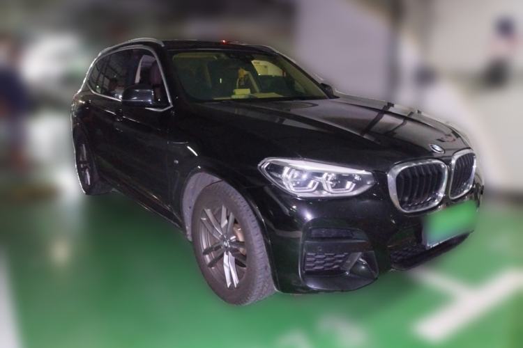 Used BMW X3 2021 xDrive25i M Sport Package Front Right 45 Deg