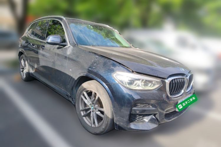 Used BMW X3 2021 xDrive28i Luxury Package Front Right 45 Deg