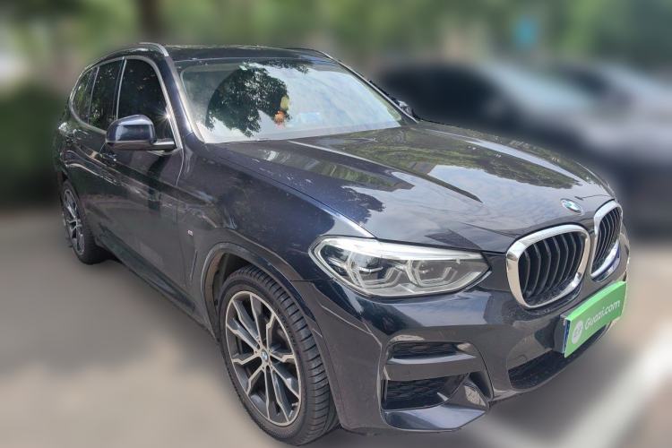 Used BMW X3 2021 xDrive30i Luxury Model with M Sport Package Front Right 45 Deg