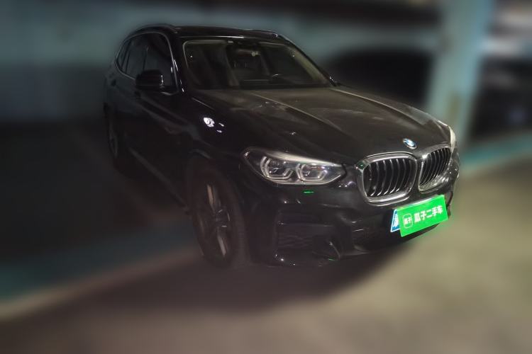 Used BMW X3 2021 xDrive25i M Sport Package Front Right 45 Deg