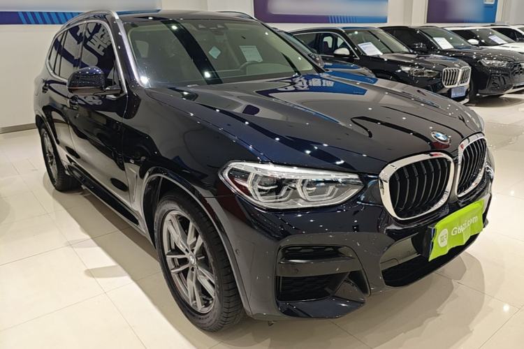 Used BMW X3 2021 xDrive28i M Sport Package Front Right 45 Deg