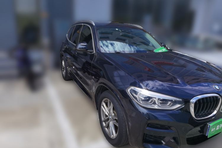Used BMW X3 2021 Restyled xDrive25i M Sport Package Front Right 45 Deg