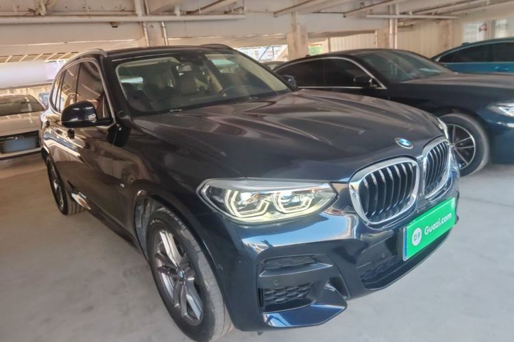 Used BMW X3 2021 xDrive28i M Sport Package Front Right 45 Deg
