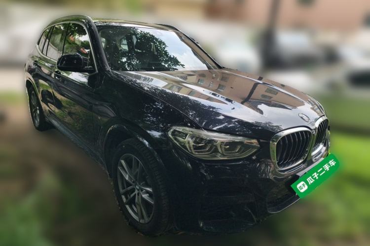 Used BMW X3 2021 xDrive28i M Sport Package Front Right 45 Deg