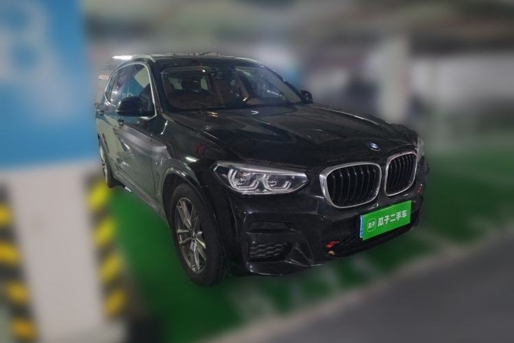 Used BMW X3 2021 xDrive25i M Sport Package Front Right 45 Deg