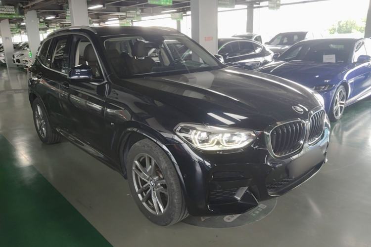Used BMW X3 2021 xDrive28i M Sport Package Front Right 45 Deg