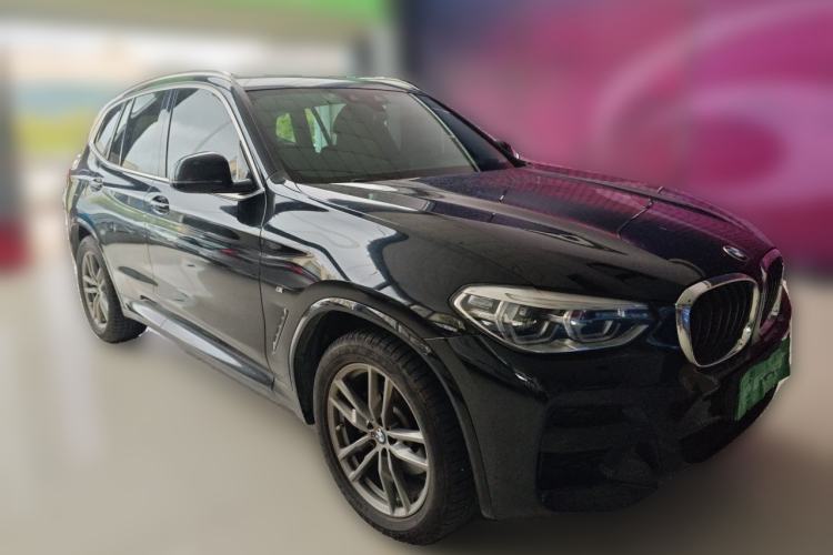 Used BMW X3 2021 xDrive25i M Sport Package Front Right 45 Deg