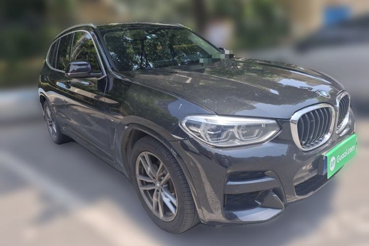 Used BMW X3 2021 Facelift xDrive28i Luxury Package Front Right 45 Deg