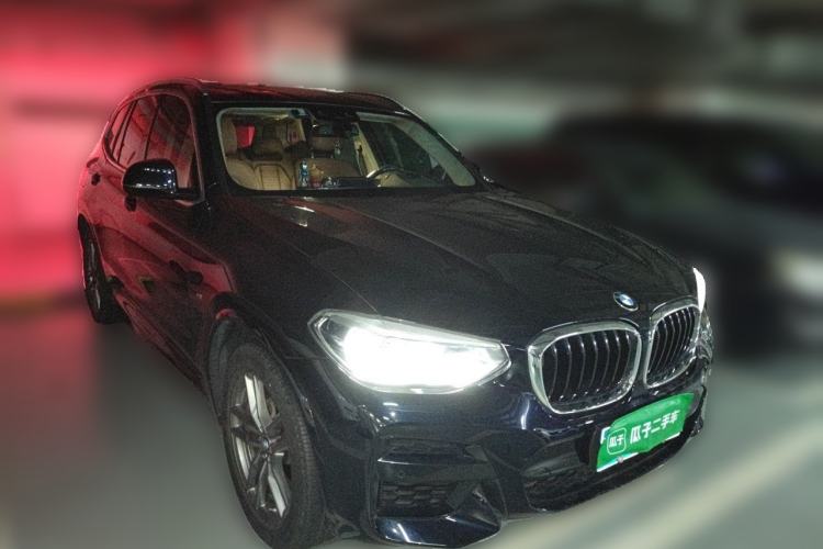 Used BMW X3 2021 xDrive25i M Sport Package Front Right 45 Deg