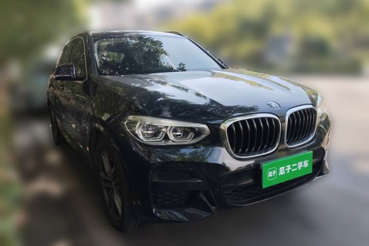 Used BMW X3 2021 Restyled xDrive25i M Sport Package Front Right 45 Deg