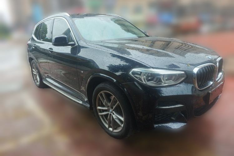 Used BMW X3 2021 xDrive25i M Sport Package Front Right 45 Deg