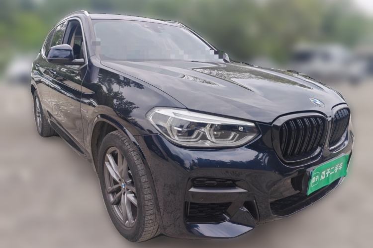 Used BMW X3 2021 xDrive28i M Sport Package Front Right 45 Deg
