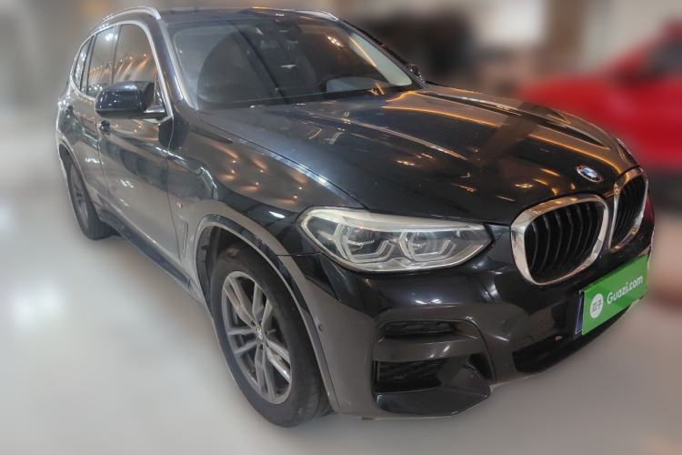 Used BMW X3 2021 Restyled xDrive25i M Sport Package Front Right 45 Deg