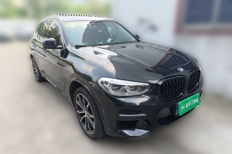 Used BMW X3 2021 xDrive30i Luxury Model with M Sport Package Front Right 45 Deg