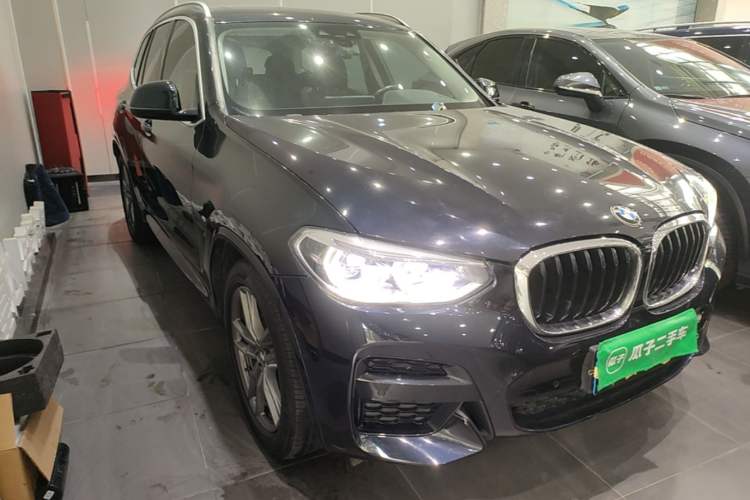 Used BMW X3 2021 xDrive28i M Sport Package Front Right 45 Deg