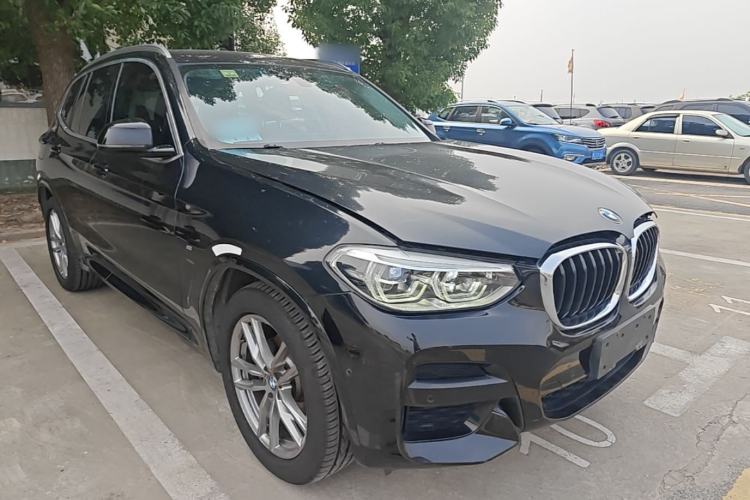 Used BMW X3 2021 xDrive28i M Sport Package Front Right 45 Deg