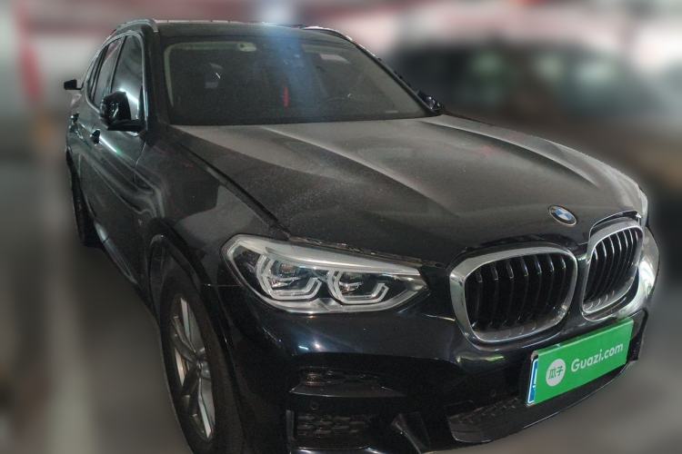Used BMW X3 2021 xDrive28i M Sport Package Front Right 45 Deg
