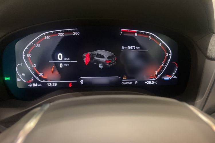 Used BMW X3 2021 Facelift xDrive25i Luxury Package Instrument Cluster