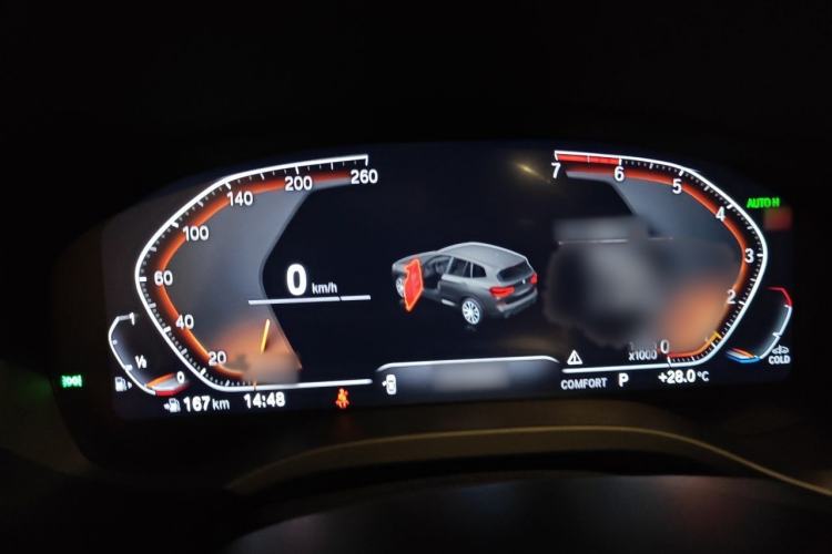 Used BMW X3 2021 Restyled xDrive30i Leading Edition M Sport Package Instrument Cluster