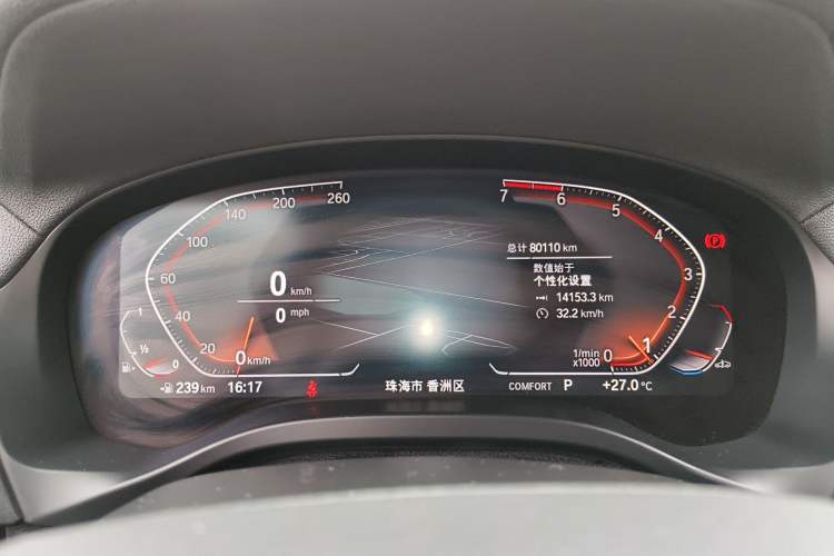 Used BMW X3 2021 xDrive28i Luxury Package Instrument Cluster