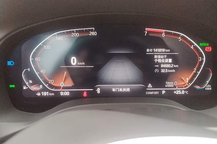 Used BMW X3 2021 xDrive30i Luxury Model with M Sport Package Instrument Cluster