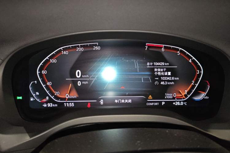 Used BMW X3 2021 Restyled xDrive30i Leading Edition M Sport Package Instrument Cluster