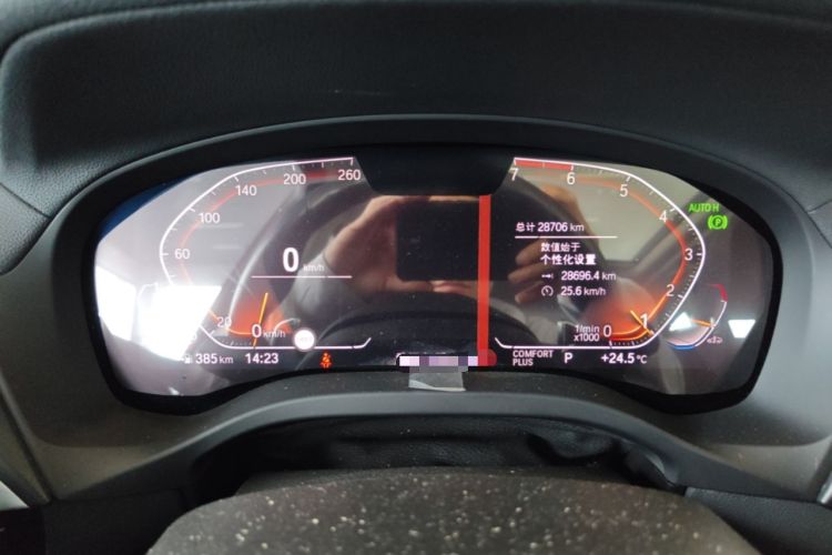Used BMW X3 2021 xDrive30i Luxury Model with M Sport Package Instrument Cluster